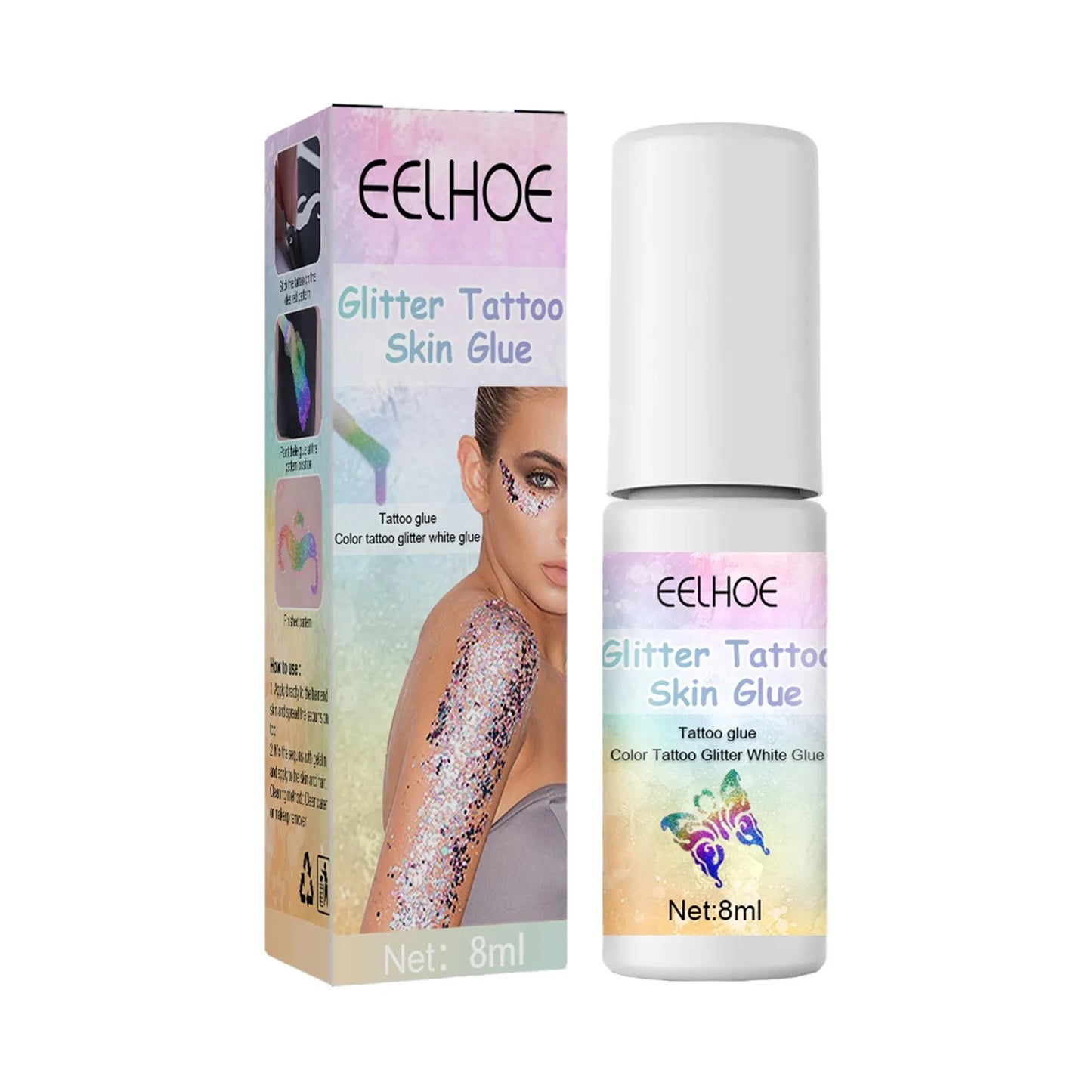 Body And Facial Washable Glue