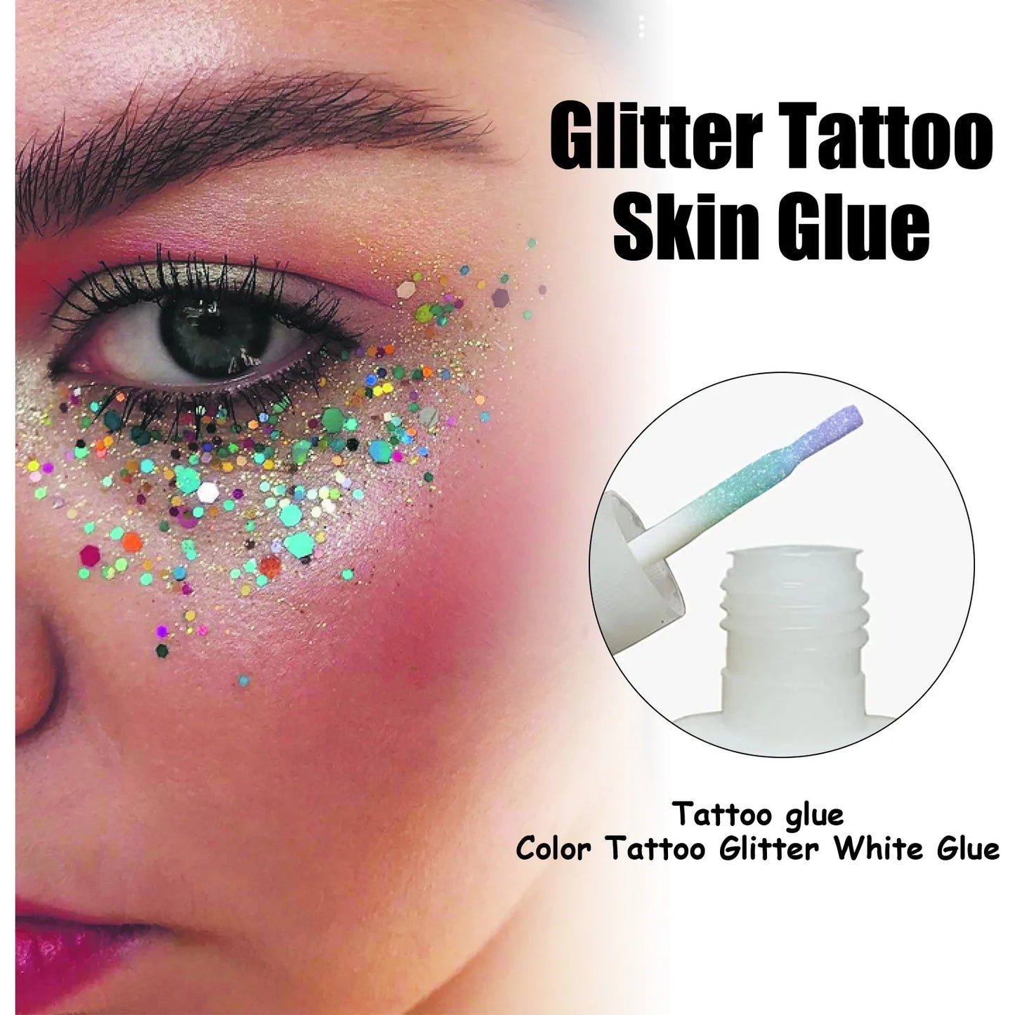 Body And Facial Washable Glue